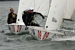 1st Women�s  2007 420 Class World Champions NZL 52575 Jo Aleh /Olivia Powrie     (Takapuna BC/Kohimarama YC)<br>420 World Championships held at the Takapuna Yacht Club, January 2007, in the Waitemata Harbour, Auckland, New Zealand<br>�Paul Todd/outsideimages.co.nz<br>