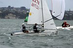1st  2007 420 Class World Champions Open gold  NZL 52716 Carl Evans/ Peter Burling (Kohimarama YC/Tauranga YPBC)<br>420 World Championships held at the Takapuna Yacht Club, January 2007, in the Waitemata Harbour, Auckland, New Zealand<br>�Paul Todd/outsideimages.co.nz<br><br>
