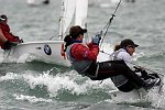 420 World Championships held at the Takapuna Yacht Club, January 2007, in the Waitemata Harbour, Auckland, New Zealand<br>�Paul Todd/outsideimages.co.nz