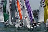 The 420 World Championship 2007 held by the Takapuna Boating Club, Auckland, New Zealand, in January 2007.