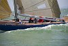 Classic 6 Metres racing in 18 knots of wind<br>The British Classic Yacht Club Annual Regatta  Cowes - 15th-22nd July 2006 <br>�Paul Todd/outsideimages.co.nz<br><br>    <br><br>