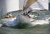 Classic 6 Metres racing in 18 knots of wind<br>The British Classic Yacht Club Annual Regatta  Cowes - 15th-22nd July 2006 <br>�Paul Todd/outsideimages.co.nz<br><br>    <br><br>