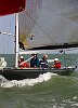 Classic 6 Metres racing in 18 knots of wind<br>The British Classic Yacht Club Annual Regatta  Cowes - 15th-22nd July 2006 <br>�Paul Todd/outsideimages.co.nz<br><br> <br>