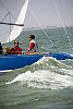 Classic 6 Metres racing in 18 knots of wind<br>6 metre Nancy<br>The British Classic Yacht Club Annual Regatta  Cowes - 15th-22nd July 2006 <br>�Paul Todd/outsideimages.co.nz