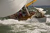 Classic 6 Metres racing in 18 knots of wind<br>The British Classic Yacht Club Annual Regatta  Cowes - 15th-22nd July 2006 <br>�Paul Todd/outsideimages.co.nz<br><br>  <br>