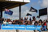 America's Cup 2003: A huge spectator fleet farewells Team New Zealand and Alinghi Swiss Challenge as they head to the racecourse on the first day of competition.