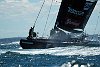 Team NZ attempts to hoist a new mainsail.