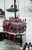 America's Cup 2003: Race 5 Alinghi Swiss Challenge vs Team New Zealand<br>Alinghi wins America's Cup 5-0 against Team New Zealand.