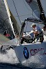 America's Cup Valencia Louis Vuitton Act 12<br>On the Bow of Oracle BMW (USA)<br>� Bob Grieser/outsideimages.co.nz<br><br>    Editorial use only