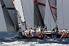 America's Cup Valencia Louis Vuitton Act 12<br>Luna Rossa (ITA) and Alinghi (SUI)<br>� Bob Grieser/outsideimages.co.nz<br><br>    Editorial use only