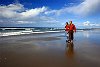 Hand in hand along Papamoa Beach, Bay of Plenty, New Zealand
