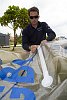Ben Ainslie/ Triple Olympian <br>Commercial shoot for UK  client: <br>Location: Waitemata Harbour, Auckland, New Zealand<br>�Paul Todd/outsideimages.co.nz<br>
