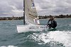 Ben Ainslie/ Triple Olympian <br>Commercial shoot for UK  client: <br>Location: Waitemata Harbour, Auckland, New Zealand<br>�Paul Todd/outsideimages.co.nz<br>