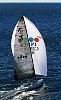 New Farr 36  &quotInner Circle Rum&quot pops up a gennaker in 15 to 20knts off Sydney heads on a glorious spring day in Australia.<br><br> Sails by Quantum<br>