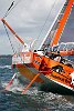 ROLEX FASTNET 2007 After a 25-hour weather delay, 271 boats set off today from the Squadron line in Cowes for the start of 46th edition of the Rolex Fastnet Race.<br>14 OMOCA open 60s were entered in the race.<br>Isle of Wight, United Kingdom<br>�Paul Todd/outsideimages.co.nz<br>Any questions please contact paul@outsideimages.co.nz office NZ  (64) 9 411 7169- UK (44) 770932 09889