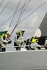 ROLEX FASTNET 2007 After a 25-hour weather delay, 271 boats set off today from the Squadron line in Cowes for the start of 46th edition of the Rolex Fastnet Race.<br>14 OMOCA open 60s were entered in the race.<br>Isle of Wight, United Kingdom<br>�Paul Todd/outsideimages.co.nz<br>Any questions please contact paul@outsideimages.co.nz office NZ  (64) 9 411 7169- UK (44) 770932 09889