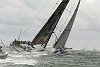 ROLEX FASTNET 2007 After a 25-hour weather delay, 271 boats set off today from the Squadron line in Cowes for the start of 46th edition of the Rolex Fastnet Race.<br>14 OMOCA open 60s were entered in the race.<br>Isle of Wight, United Kingdom<br>�Paul Todd/outsideimages.co.nz<br>Any questions please contact paul@outsideimages.co.nz office NZ  (64) 9 411 7169- UK (44) 770932 09889
