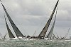 ROLEX FASTNET 2007 After a 25-hour weather delay, 271 boats set off today from the Squadron line in Cowes for the start of 46th edition of the Rolex Fastnet Race.<br>14 OMOCA open 60s were entered in the race.<br>Isle of Wight, United Kingdom<br>�Paul Todd/outsideimages.co.nz<br>Any questions please contact paul@outsideimages.co.nz office NZ  (64) 9 411 7169- UK (44) 770932 09889