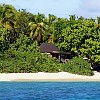 The Kingdom Of Tonga in the South Pacfic <br>The guest fales are right on the beach on Mounu Island