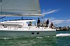 Owen/Clarke high performance 65 footer preforms sea trials in the Waitemata Harbour on a hot January day.<br>Auckland - New Zealand
