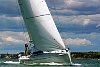 Owen/Clarke high performance 65 footer preforms sea trials in the Waitemata Harbour on a hot January day.<br>Auckland - New Zealand