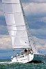 Owen/Clarke high performance 65 footer preforms sea trials in the Waitemata Harbour on a hot January day.<br>Auckland - New Zealand