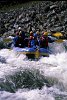 White water rafting through grade 5 rapids
