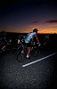 Multisport event/ road race section/ dawn