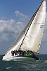 The 180th Skandia Cowes Week Regatta got underway today amidst changing conditions as an occluded front swept eastwards across the British Isles testing the record fleet of 1,028 yachts across some 37 classes. <br>GBR95R  DARK AND STEAMY   DK46<br>�Paul Todd/outsideimages.co.nz<br><br>*******Editorial Use Only********<br><br>