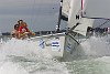 The 180th Skandia Cowes Week Regatta got underway today amidst changing conditions as an occluded front swept eastwards across the British Isles testing the record fleet of 1,028 yachts across some 37 classes. <br>SB3 Laser<br><br>�Paul Todd/outsideimages.co.nz<br><br>*******Editorial Use Only********<br><br>