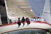 The 180th Skandia Cowes Week Regatta got underway today amidst changing conditions as an occluded front swept eastwards across the British Isles testing the record fleet of 1,028 yachts across some 37 classes. <br>&quotSpirit of Defiance&quot<br>�Paul Todd/outsideimages.co.nz<br><br>*******Editorial Use Only********<br><br>