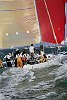 Stunning race conditions for Day 2 of Skandia Cowes Week 2006.<br>18 knots of wind and a warm sunny day saw some great sailing and great wipe outs.<br><br><br>******* EDITORIAL USE ONLY ***************