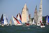 Stunning race conditions for Day 2 of Skandia Cowes Week 2006.<br>18 knots of wind and a warm sunny day saw some great sailing and great wipe outs.<br><br><br>******* EDITORIAL USE ONLY ***************