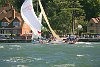 Stunning race conditions for Day 2 of Skandia Cowes Week 2006.<br>18 knots of wind and a warm sunny day saw some great sailing and great wipe outs.<br><br><br>******* EDITORIAL USE ONLY ***************