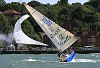 Stunning race conditions for Day 2 of Skandia Cowes Week 2006.<br>18 knots of wind and a warm sunny day saw some great sailing and great wipe outs.<br><br><br>******* EDITORIAL USE ONLY ***************