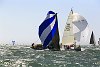 Stunning race conditions for Day 2 of Skandia Cowes Week 2006.<br>18 knots of wind and a warm sunny day saw some great sailing and great wipe outs.<br><br><br>******* EDITORIAL USE ONLY ***************