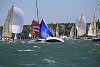 Stunning race conditions for Day 2 of Skandia Cowes Week 2006.<br>18 knots of wind and a warm sunny day saw some great sailing and great wipe outs.<br><br><br>******* EDITORIAL USE ONLY ***************