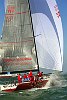 Stunning race conditions for Day 2 of Skandia Cowes Week 2006.<br>18 knots of wind and a warm sunny day saw some great sailing and great wipe outs.<br><br><br>******* EDITORIAL USE ONLY ***************