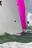 The 180th Skandia Cowes Week,Day four of Skandia Cowes Week 2006 dawned with a forecast of strong and blustery south-westerly winds with gusts straining the dial beneath storm clouds producing a lumpy Solent and gusts of up to 29 knots<br>Laser SB3 fleet<br>�Paul Todd/outsideimages.co.nz<br><br>*******Editorial Use Only********<br>