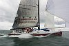 The 180th Skandia Cowes Week, Day 4 with the wind from the West averaging 18 knots with gusts of 29 knots.   <br>RED GBR76R 1.353 TP 52 Owned by Charles Dunstone and designed by Jaudennes Theys<br>�Paul Todd/outsideimages.co.nz<br><br>*******Editorial Use Only********<br><br>