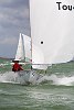 The 180th Skandia Cowes Week, Day 4 with the wind from the West averaging 18 knots with gusts of 29 knots.   <br>Laser SB3 fleet<br>�Paul Todd/outsideimages.co.nz<br><br>*******Editorial Use Only********<br><br>