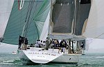 The Millenium Cup Regatta<br>Auckland, to Kawau Island race, New Zealand<br>Mari-Cha 111 44.72m / 146.6ft<br>  from RYS, Cowes, United Kingdom<br>  IRC: 1.688<br>