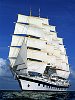 Royal Clipper under full sail